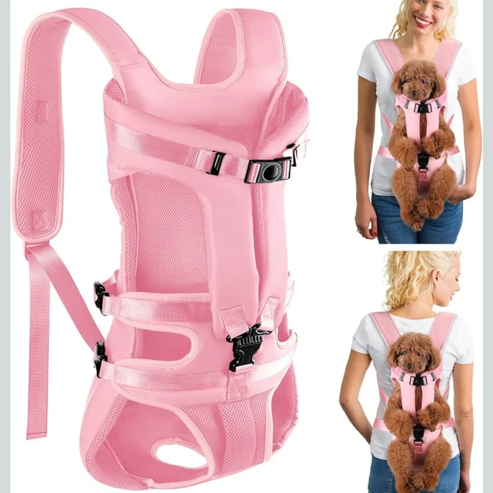 Pink Pet Carrier Backpack
